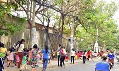 Nghe chuông báo cháy, 500 trẻ mầm non hoảng loạn sơ tán