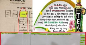 Nghi vấn Trà Ô Long Pepsi sử dụng dây chuyền Trung Quốc