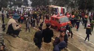 Lật xe khách thảm khốc ở Sa Pa: Trong xe có nhiều người Trung Quốc