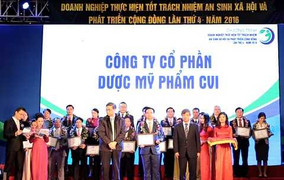 Công ty CVI được công nhận 'Doanh nghiệp thực hiện tốt trách nhiệm An sinh xã hội và phát triển cộng đồng'