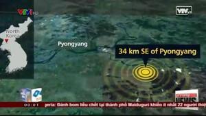 Video: Động đất nhân tạo ở Triều Tiên
