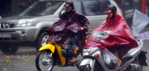 Miền Bắc mưa lạnh ngày cuối tuần