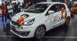 Ngắm kiểu dáng mới lạ của Mitsubishi Mirage 2016