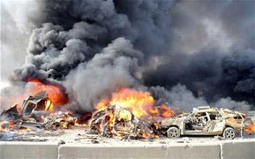 Đánh bom liều chết trong sân bóng đá Iraq, hơn 100 người thương vong