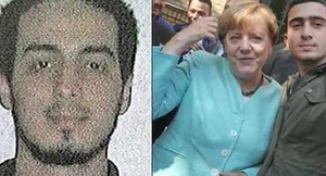 Thủ tướng Đức Merkel từng chụp ảnh chung với kẻ đánh bom ở Bỉ?
