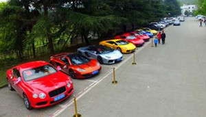 Sốc với đám cưới toàn siêu xe, 2.000 khách