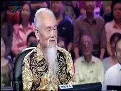 Cụ ông 78 tuổi thắng 30 triệu đồng Ai là triệu phú khiến người xem ngả mũ