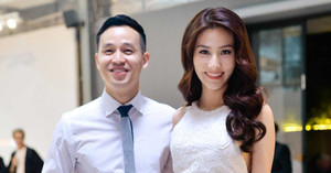 Diễm My sánh đôi cùng hôn phu của Adrian Anh Tuấn