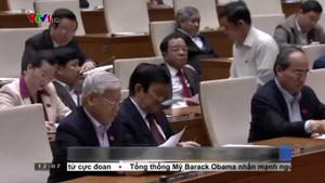 Đại biểu Quốc hội tin tưởng tân Chủ tịch nước Trần Đại Quang