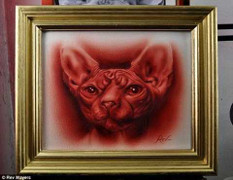 Những tác phẩm làm từ máu đẹp đến 'khó tả' của nghệ sĩ xăm nghệ thuật