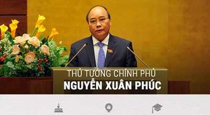 Infographic: Chặng đường sự nghiệp nhiều dấu ấn của tân Thủ tướng Nguyễn Xuân Phúc