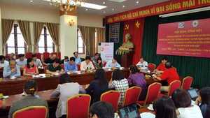 Họp báo phát động nhắn tin gây quỹ cho đồng bào hạn mặn