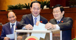 Ảnh: Tân phó thủ tướng, bộ trưởng rạng rỡ ngày nhậm chức