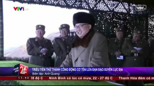 Video: Triều Tiên thử thành công động cơ tên lửa đạn đạo xuyên lục địa