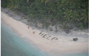 Sống sót thần kỳ sau 3 ngày lạc vào hoang đảo nhờ xếp hình bằng lá cọ