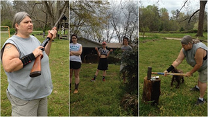 Mẹ bắn nát iPhone để dạy con