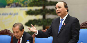 Thủ tướng Nguyễn Xuân Phúc: ‘Không để nhân dân hoang mang, lo lắng’