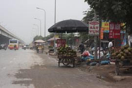 Kinh hoàng 'phố hoa quả trộn ruồi nhặng' giữa lòng Hà Nội