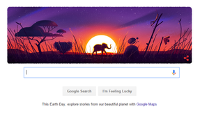 Ngày Trái đất, Google chạy hàng loạt doodle điểm nóng môi trường