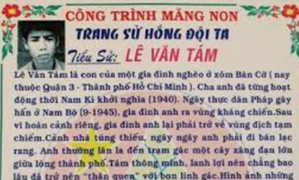 Trường tiểu học dùng ảnh tử tù làm ảnh anh hùng Lê Văn Tám