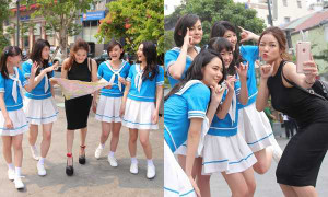 Thủy Top lạ lẫm trong hình ảnh 'cô hướng dẫn viên du lịch'