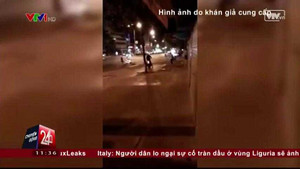 Clip: Mâu thuẫn với vợ, ném vật liệu nổ ra đường, một người chết