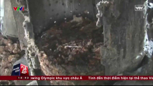 Clip: Cận cảnh 3 tấn mỡ bẩn, bốc mùi hôi thối ở Hải Dương