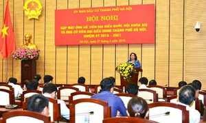 Hà Nội công bố danh sách 50 ứng cử viên đại biểu Quốc hội