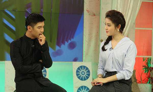 Cường Seven công khai tình yêu với 'bông hồng lai' MLee trên truyền hình