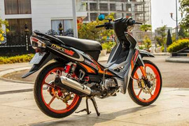 'Xe cỏ' Yamaha Sirius độ cực độc của dân chơi Sài Gòn