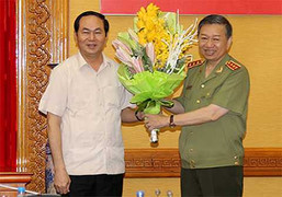 Thượng tướng Tô Lâm làm Bí thư Đảng ủy Công an Trung ương