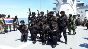 Việt Nam tham gia diễn tập thực binh chống khủng bố ở Vịnh Brunei