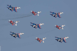 Chiến cơ đẳng cấp thế giới của Nga phô diễn khả năng trước lễ duyệt binh