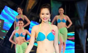 Thí sinh Hoa hậu Biển sắc vóc nuột nà, nóng bỏng với bikini