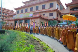 Khánh thành giai đoạn 1 Học viện Phật giáo tại TP.HCM