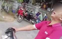 Quát tháo người dừng đèn đỏ để vượt: Công an sẽ truy tìm thanh niên đầu trọc