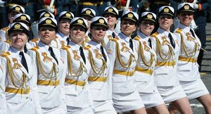 Nhan sắc quyến rũ của những 'bóng hồng' trong quân đội Nga