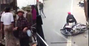 Truy đuổi hai nghi can trộm chó, một Thiếu úy công an tử nạn