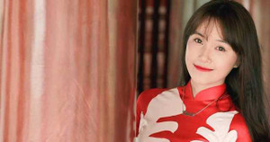 Nữ sinh Tư pháp Hình sự xinh đẹp thướt tha trong tà áo dài