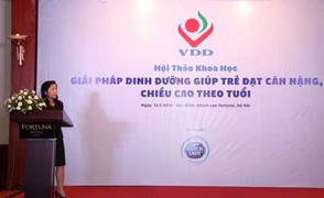 Giải pháp dinh dưỡng giúp trẻ đạt chiều cao và cân nặng theo tuổi