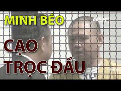 Clip: Minh béo cạo đầu, tiều tụy trong phiên tòa kéo dài 90 giây