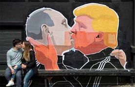 Tổng thống Putin và Donald Trump 