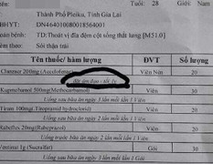 Bị thoát vị đĩa đệm, bệnh nhân nam được hướng dẫn đặt thuốc vào âm đạo