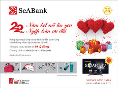 SeABank: 22 năm gắn kết tin yêu