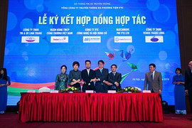 VTC Pay hợp tác cùng taxi Long Biên phát triển giải pháp trả phí taxi qua QR Code