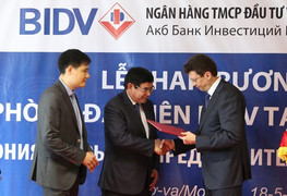 BIDV khai trương Văn phòng đại diện tại Liên bang Nga