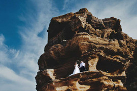 Lý Sơn tuyệt đẹp qua ảnh cưới của cặp đôi Hà thành