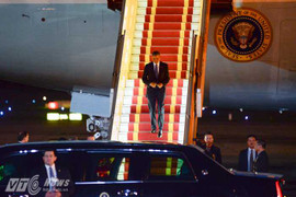 Chủ tịch nước chủ trì lễ đón Tổng thống Obama