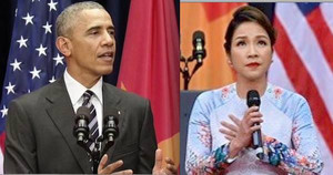 Bị chê hát Quốc ca trước Tổng thống Obama thiếu hào hùng, diva Mỹ Linh lên tiếng