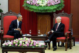 Món quà đặc biệt Tổng bí thư Nguyễn Phú Trọng tặng Tổng thống Obama